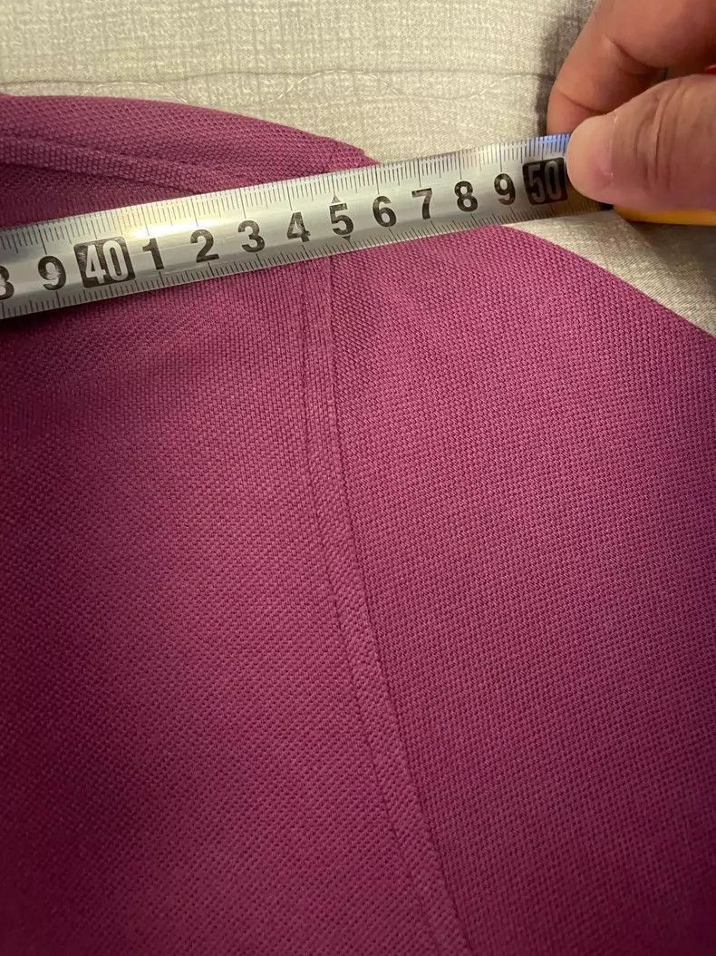 Ermenegildo Zegna Loro Piana Purple Short Sleeve Polo Shirt-yf Size US L / EU 52-54 / 3 - 8 Thumbnail