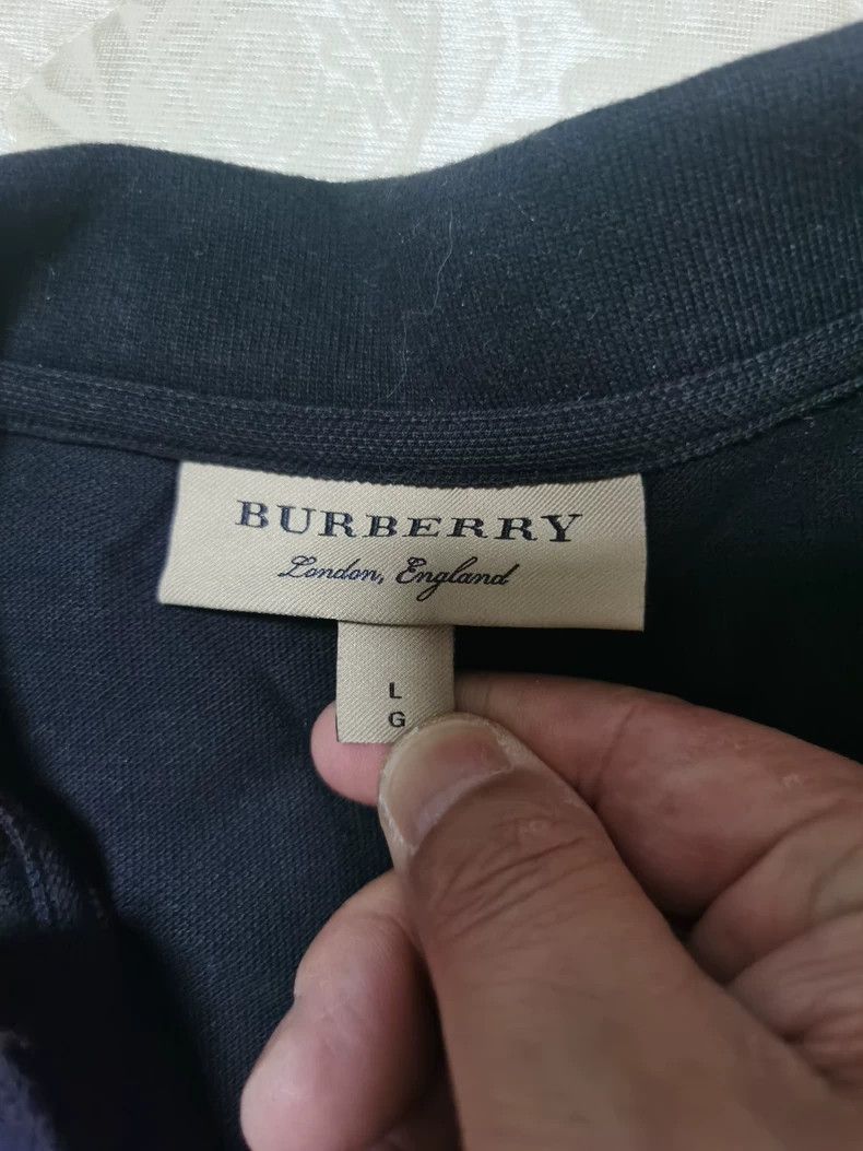 Burberry Burberry Classic Embroidered Polo Shirt-yf Size US L / EU 52-54 / 3 - 4 Thumbnail