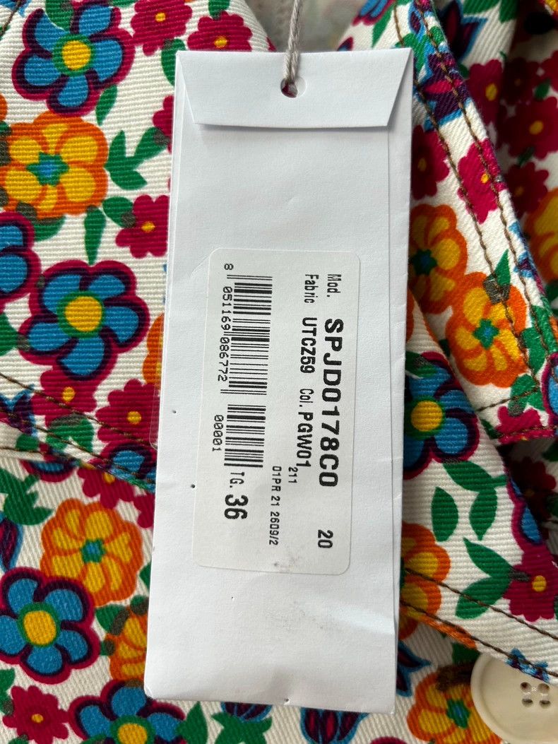 Marni Marni Colorful Floral Print Trench Jacket-yf Size US M / EU 48-50 / 2 - 3 Thumbnail