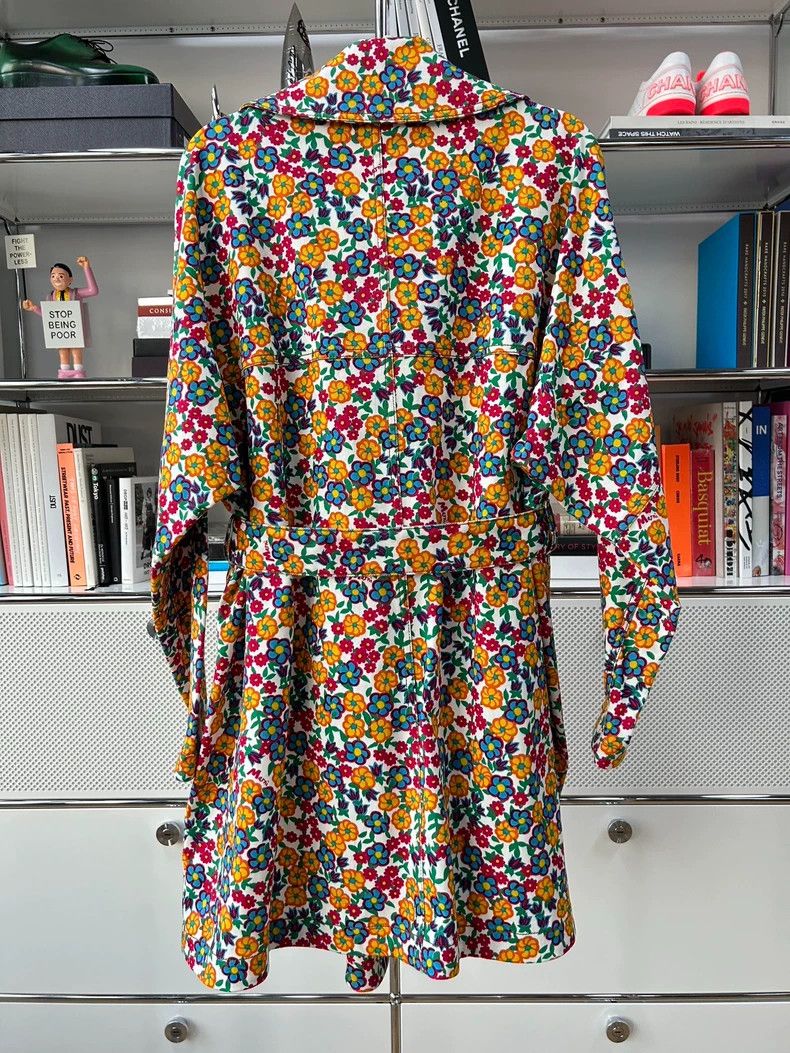 Marni Marni Colorful Floral Print Trench Jacket-yf Size US M / EU 48-50 / 2 - 4 Thumbnail