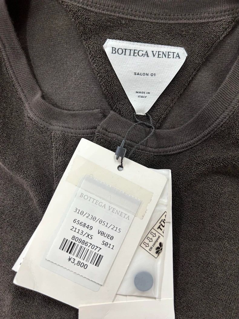 Bottega Veneta Bottega Veneta Velvet Round Neck T-Shirt-yf Size US XS / EU 42 / 0 - 2 Thumbnail