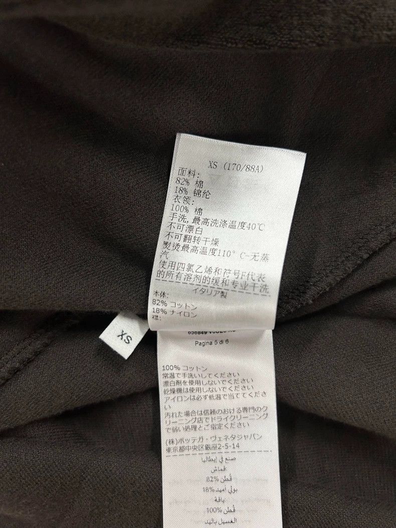 Bottega Veneta Bottega Veneta Velvet Round Neck T-Shirt-yf Size US XS / EU 42 / 0 - 5 Thumbnail