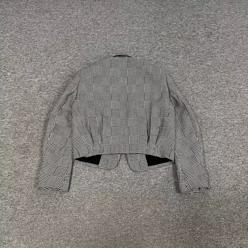 Louis Vuitton Louis Vuitton Checkered Blazer Size 46-yf Size US L / EU 52-54 / 3 - 2 Thumbnail