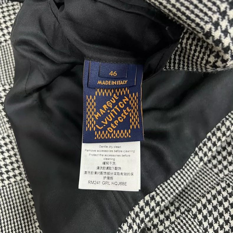 Louis Vuitton Louis Vuitton Checkered Blazer Size 46-yf Size US L / EU 52-54 / 3 - 7 Thumbnail