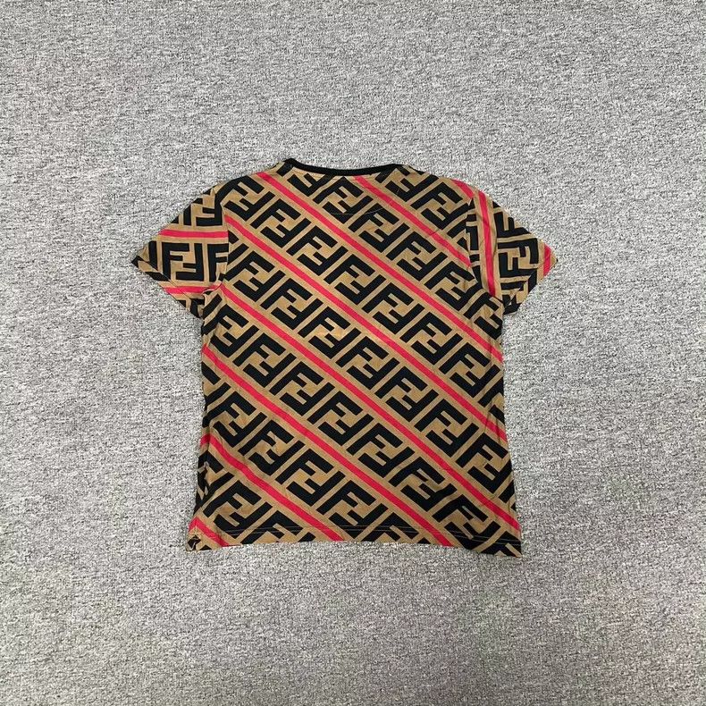 Fendi Fendi Printed Short Sleeve T-Shirt XS-yf Size US XS / EU 42 / 0 - 2 Thumbnail