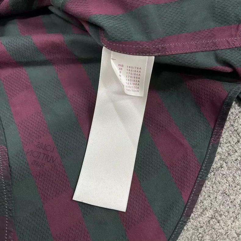 Louis Vuitton Louis Vuitton Long Sleeve Checkered Shirt-yf Size US S / EU 44-46 / 1 - 6 Thumbnail