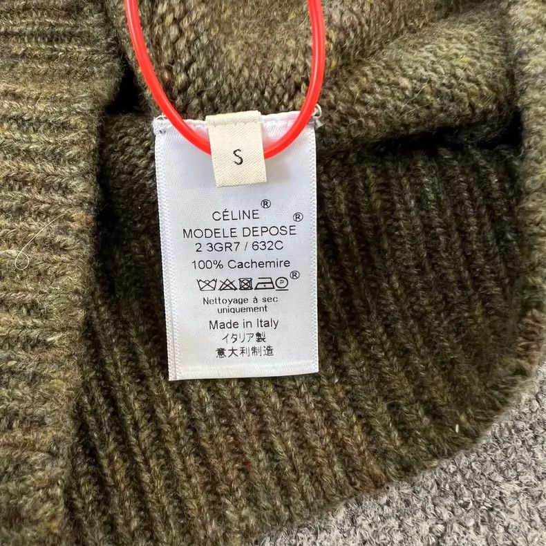 Celine Celine High Neck Knitted Sweater Size S-yf Size US S / EU 44-46 / 1 - 6 Thumbnail