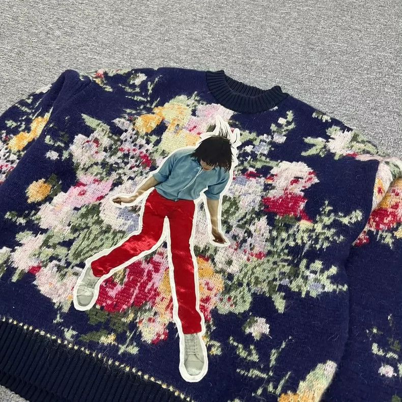 Louis Vuitton Louis Vuitton Floral Knit Sweater Size XXS-yf Size US XXS / EU 40 - 4 Thumbnail