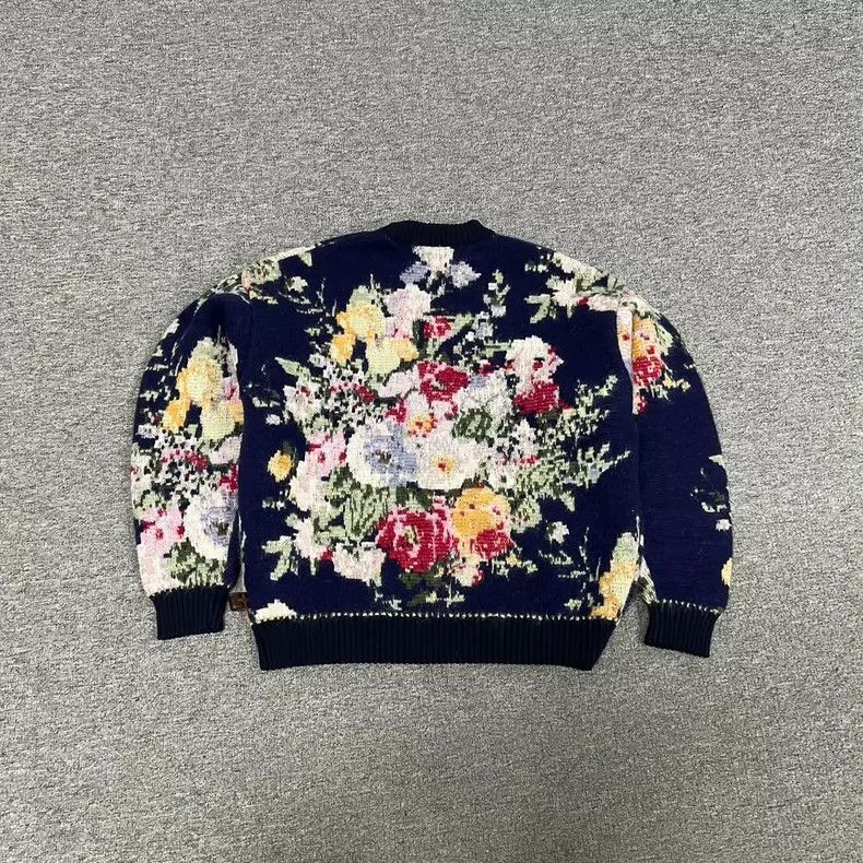Louis Vuitton Louis Vuitton Floral Knit Sweater Size XXS-yf Size US XXS / EU 40 - 2 Thumbnail