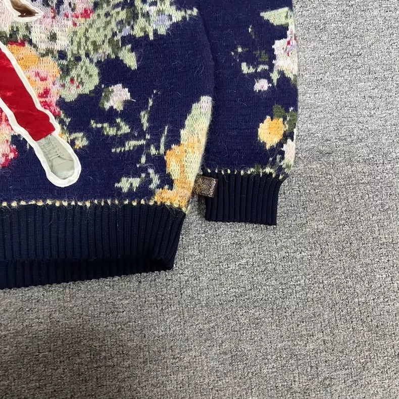 Louis Vuitton Louis Vuitton Floral Knit Sweater Size XXS-yf Size US XXS / EU 40 - 3 Thumbnail