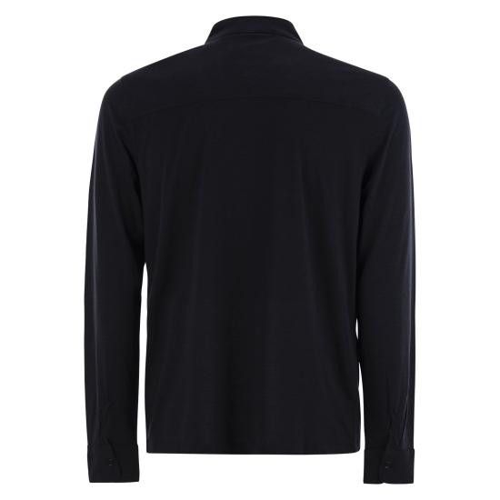 MAJESTIC FILATURES MAJESTIC FILATURES Men Long Tops S25M296 BLUE Size US S / EU 44-46 / 1 - 2 Thumbnail