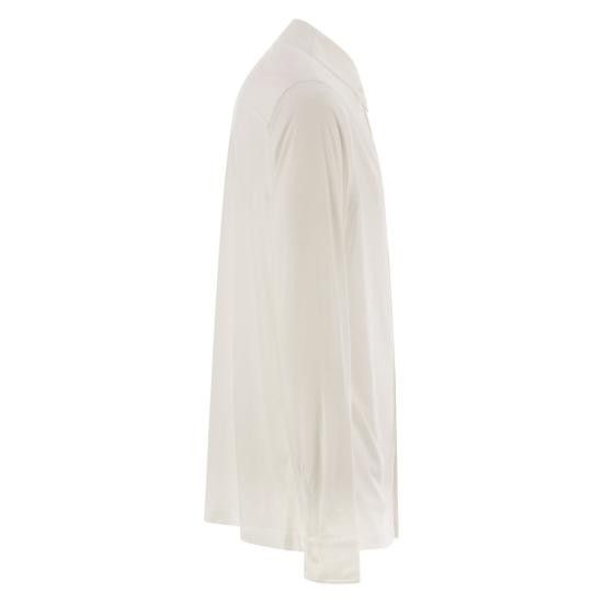 MAJESTIC FILATURES MAJESTIC FILATURES Men Long Tops S25M296 WHITE Size US S / EU 44-46 / 1 - 3 Thumbnail