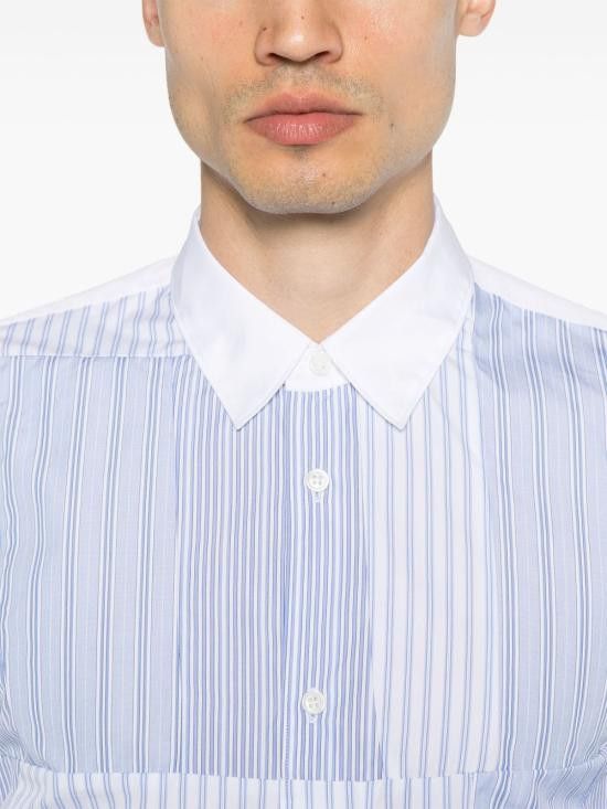 Comme des Garcons COMME DES GARCONS Men Long Tops FOB027 1WHITESTRIPE White Size US XL / EU 56 / 4 - 3 Thumbnail