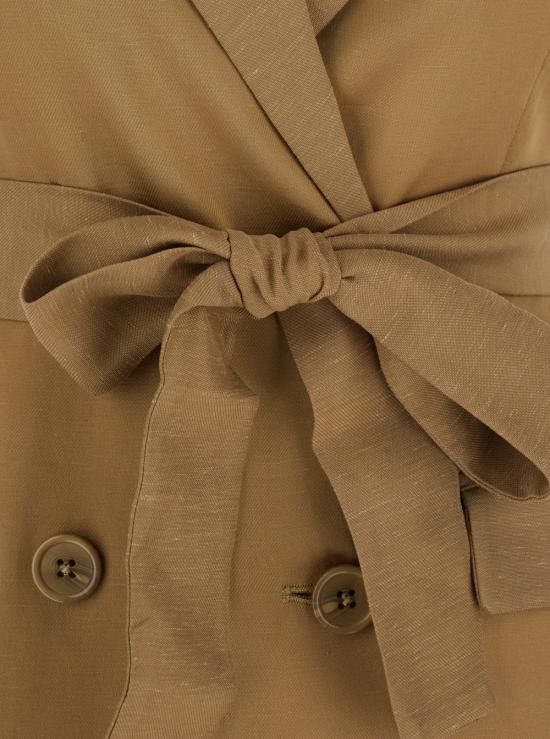 TWINSET TWINSET Women Suit Jackets 251TT227512438 Beige Size M / US 6-8 / IT 42-44 - 3 Thumbnail