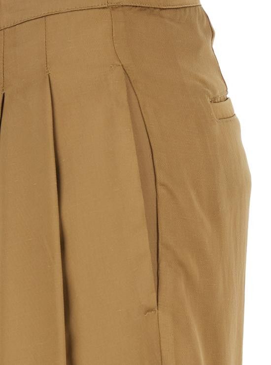 TWINSET TWINSET Women Straight Pants 251TT227312438 Beige Size 28" / US 6 / IT 42 - 3 Thumbnail