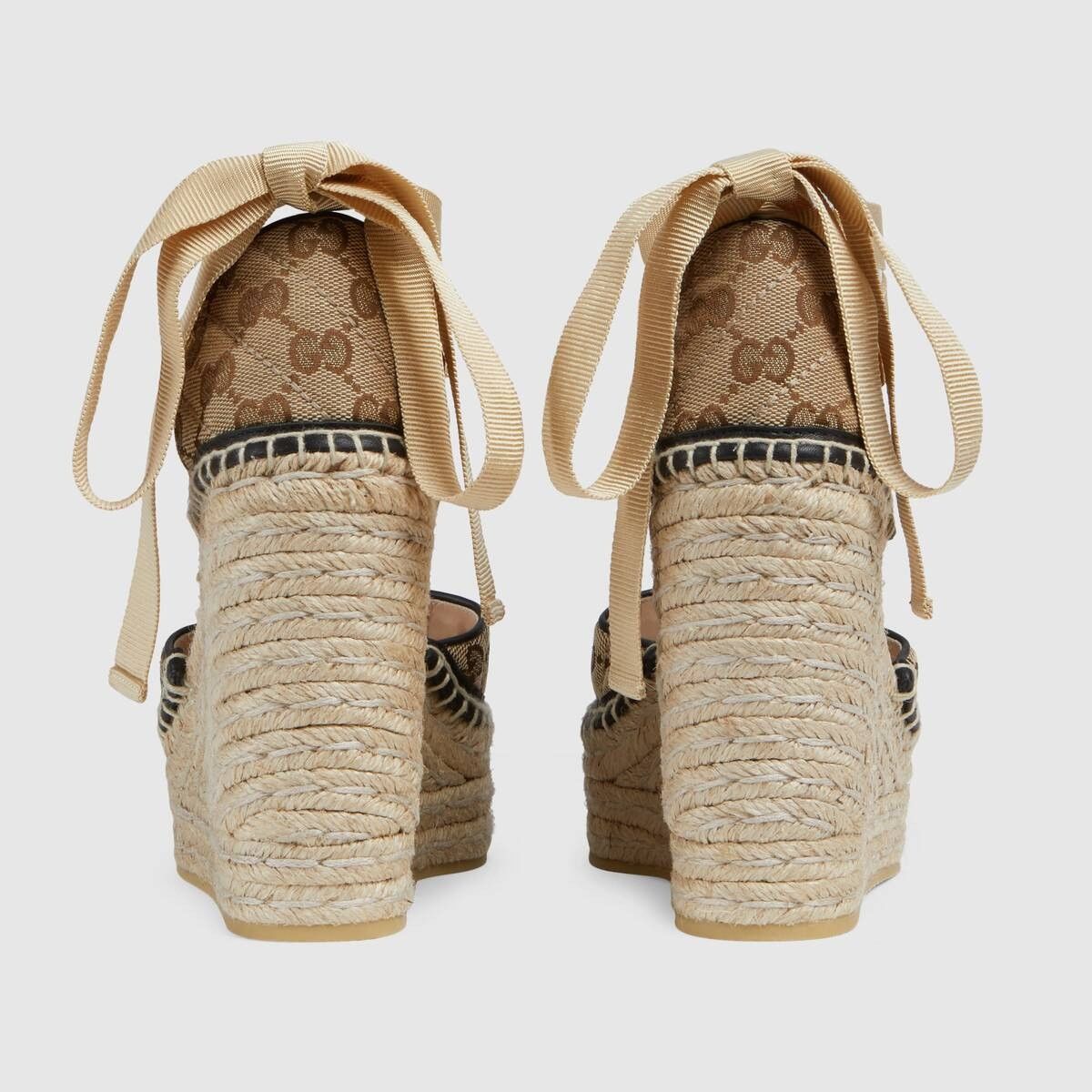 Gucci Women's GG matelassé platform espadrille Size US 12 / IT 42 - 4 Thumbnail