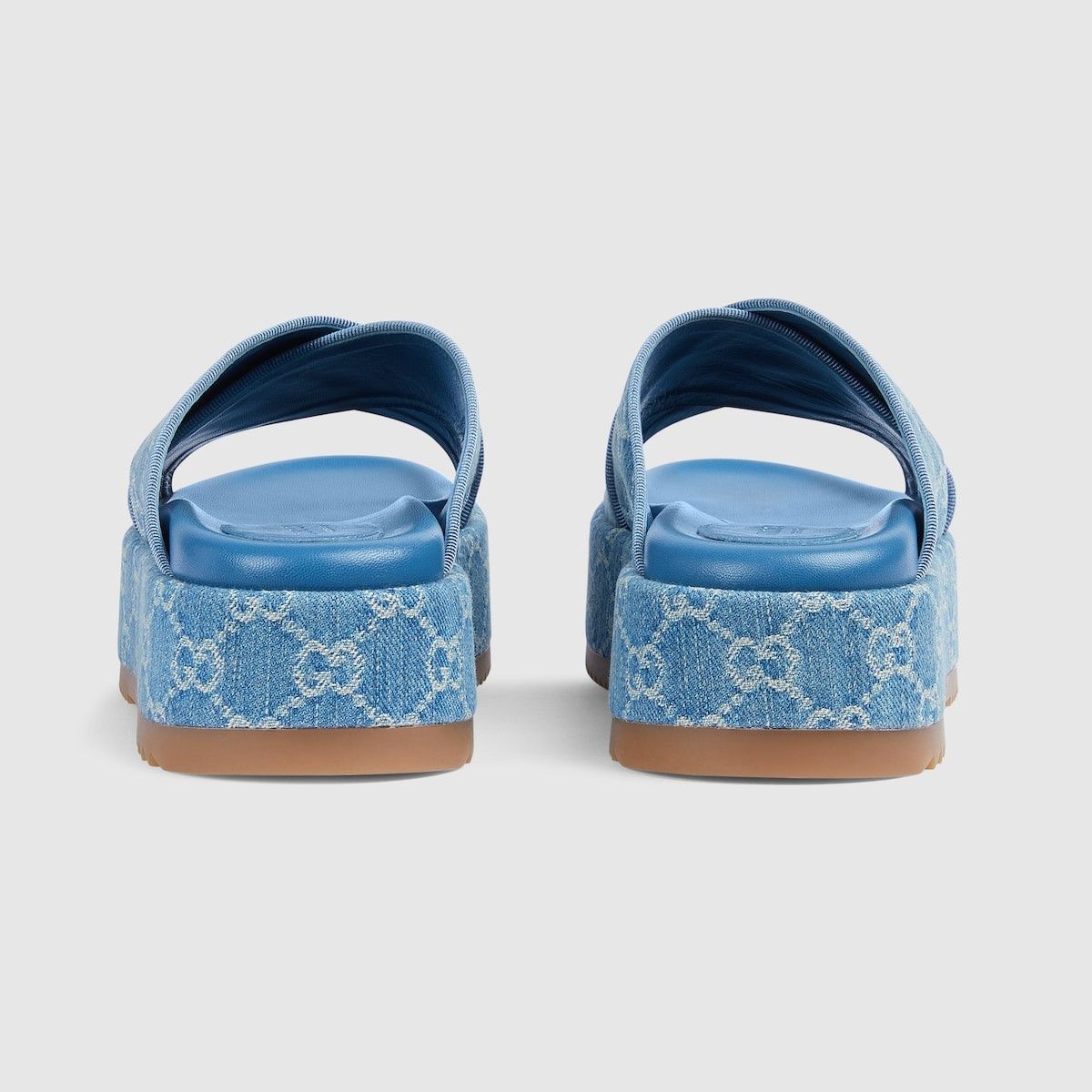Gucci Women's GG platform slide sandal Size US 10 / IT 40 - 3 Thumbnail