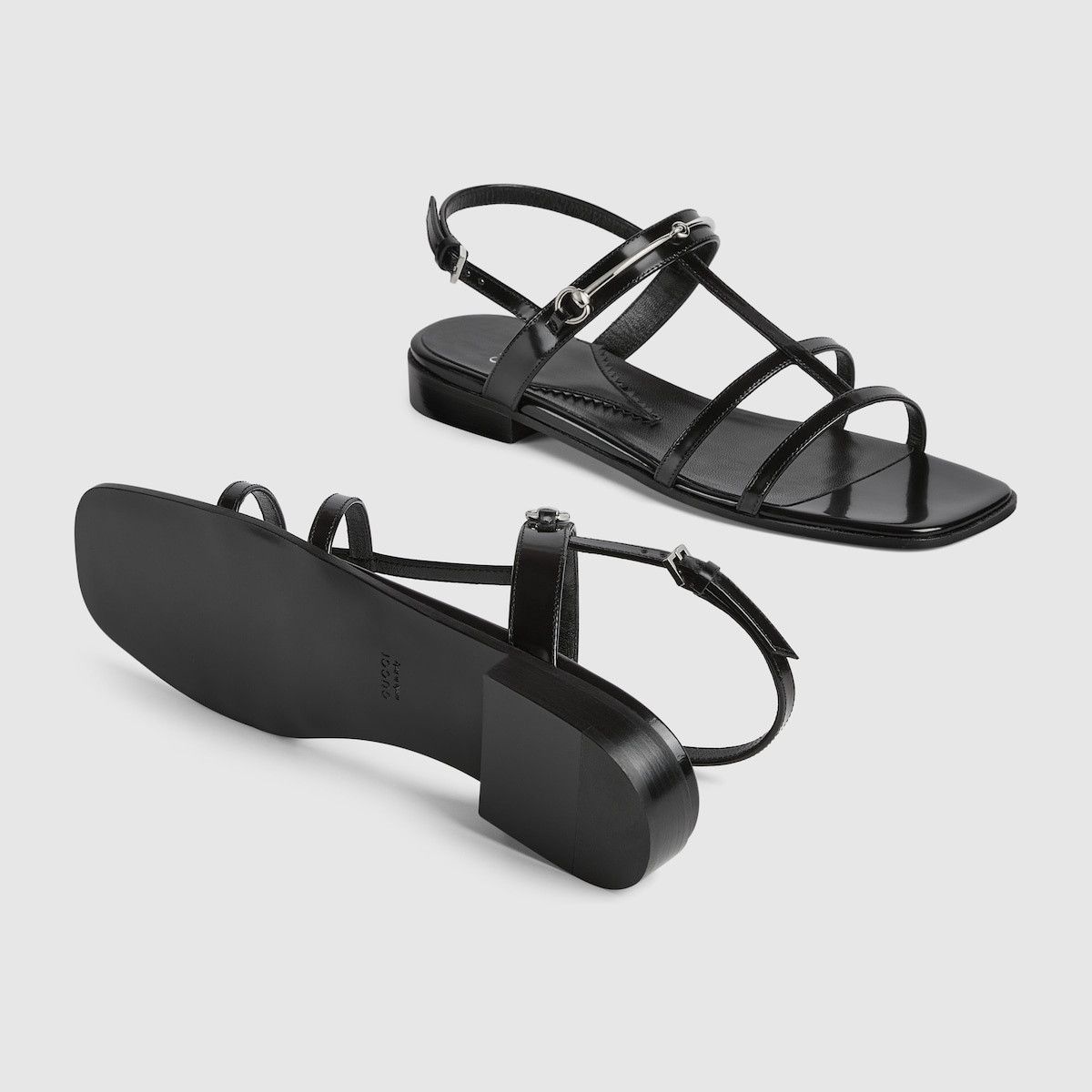 Gucci Women's slim Horsebit flat sandal Size US 5 / IT 35 - 6 Thumbnail