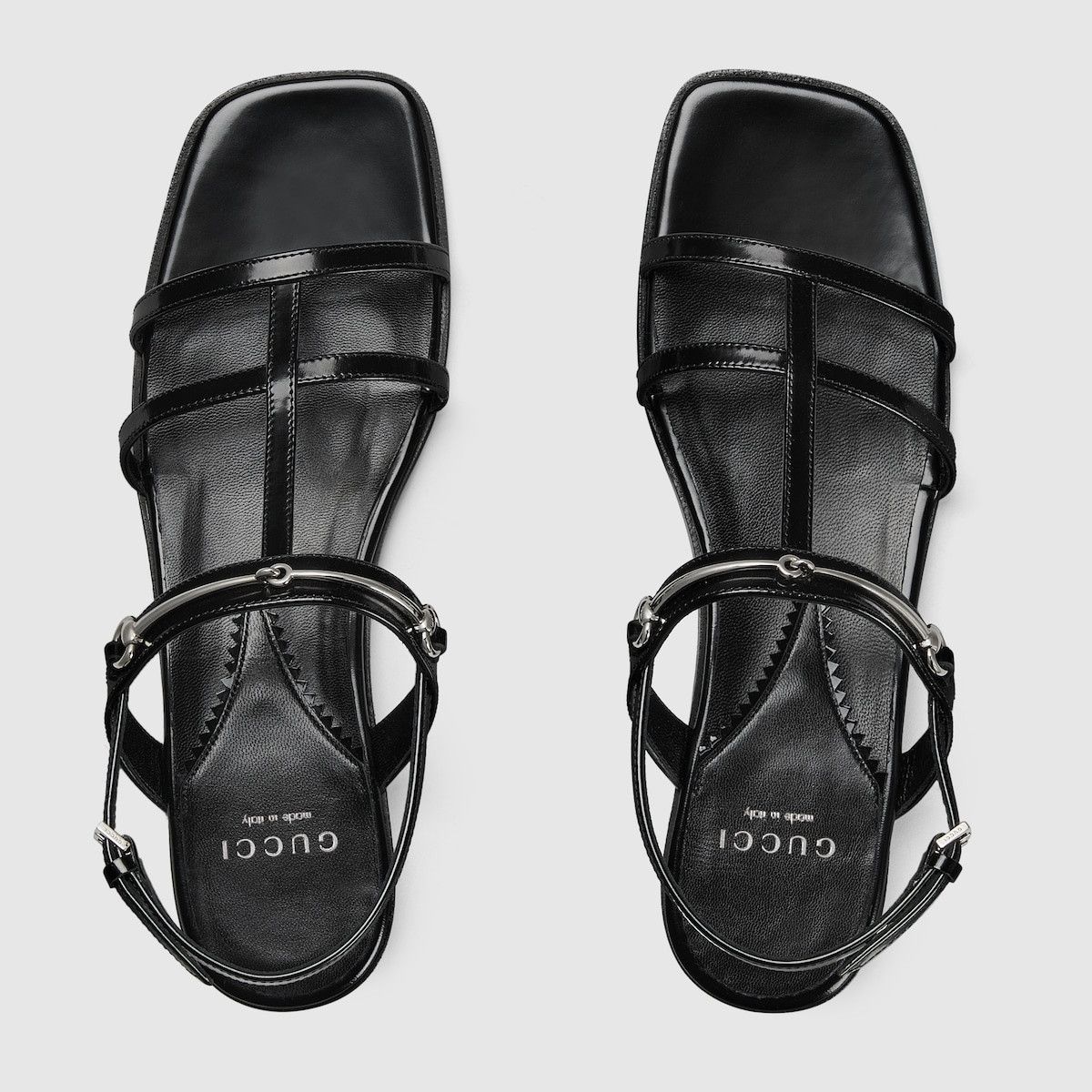 Gucci Women's slim Horsebit flat sandal Size US 7 / IT 37 - 5 Thumbnail