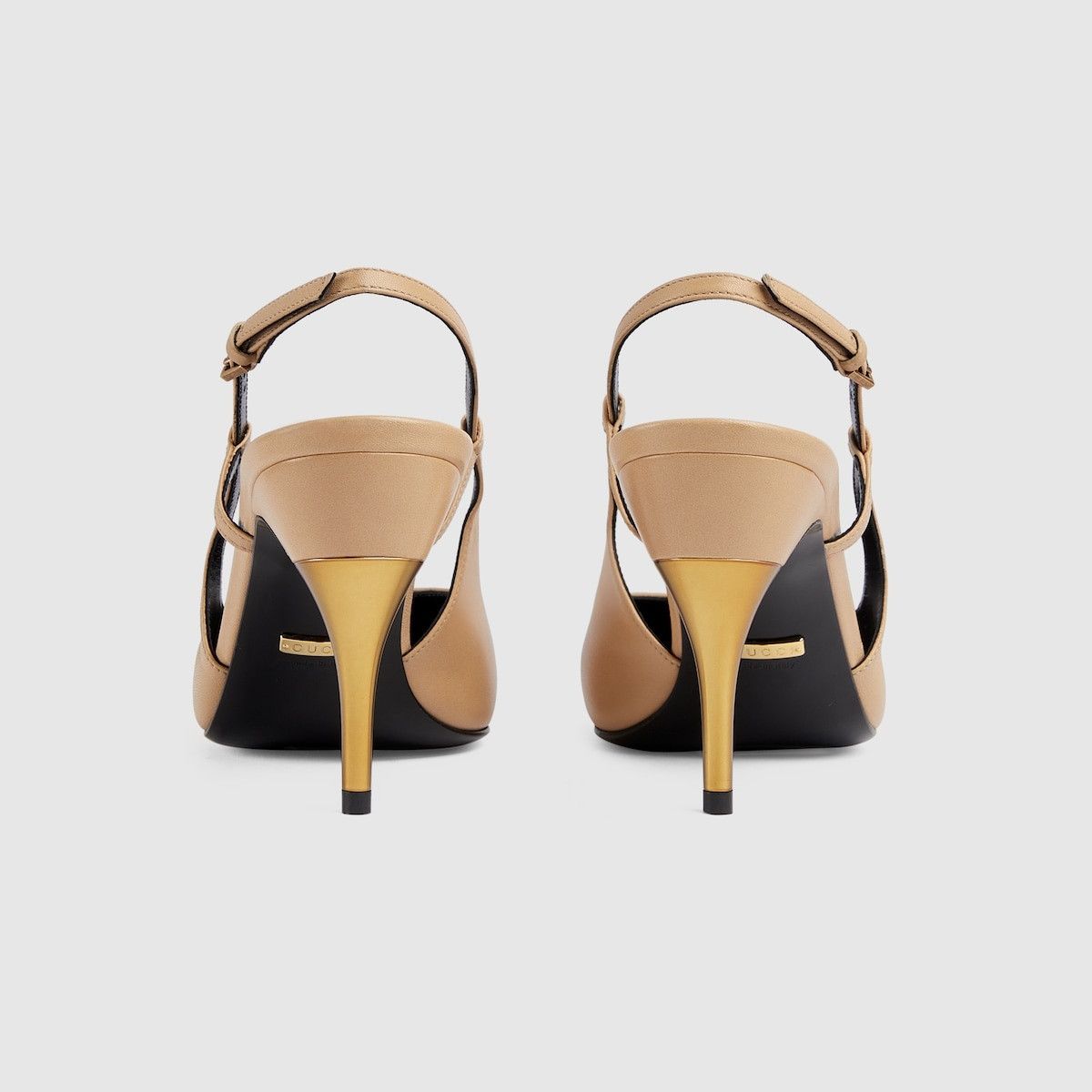 Gucci Women's slingback heeled pump Size US 11 / IT 41 - 3 Thumbnail