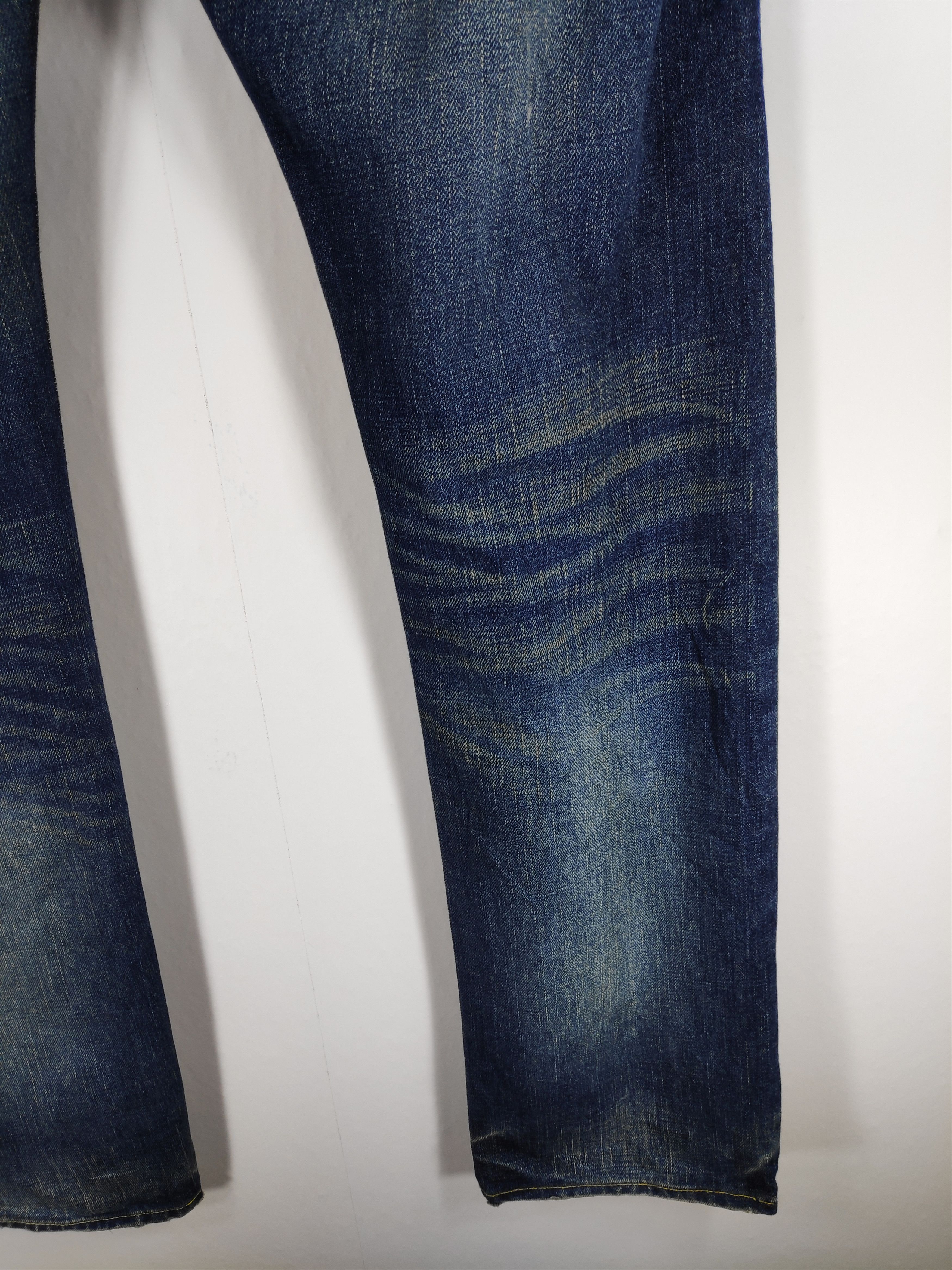 If Six Was Nine Takeo Kikuchi Faded Denim Patchwork Boro Denim Size US 32 / EU 48 - 19 Thumbnail