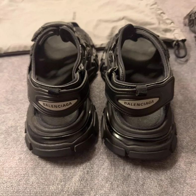 Balenciaga Balenciaga Track 2.0 Beach Sandals Black-yf Size US 7.5 / EU 40-41 - 3 Thumbnail