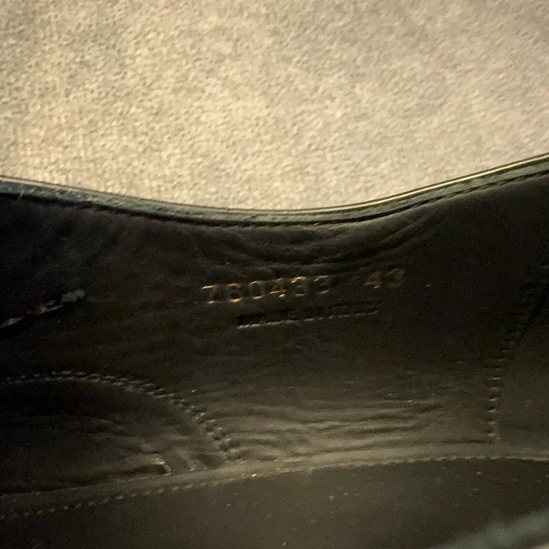 Balenciaga Balenciaga Black Logo Slip-On Derby Shoes-yf Size US 10 / EU 43 - 5 Thumbnail