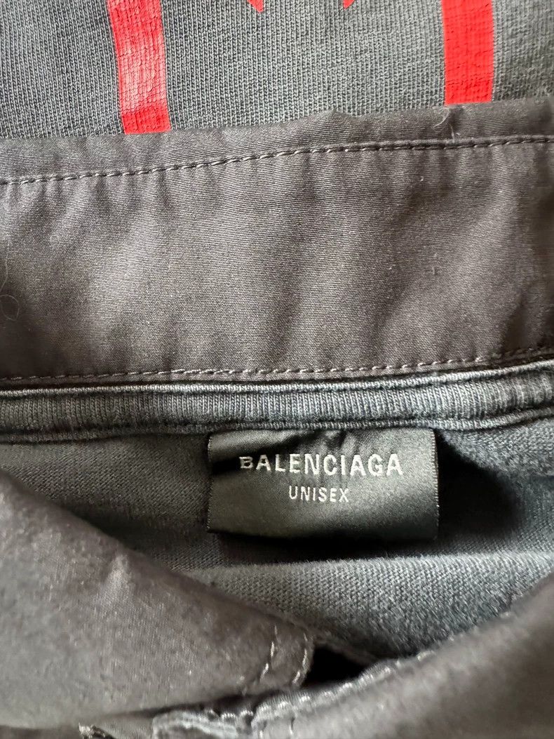 Balenciaga Balenciaga Short Sleeve Printed Shirt-yf Size US M / EU 48-50 / 2 - 3 Thumbnail
