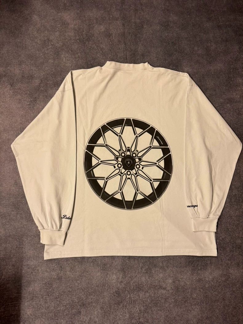 Balenciaga Balenciaga Lamborghini Long Sleeve T-Shirt-yf Size US M / EU 48-50 / 2 - 2 Thumbnail