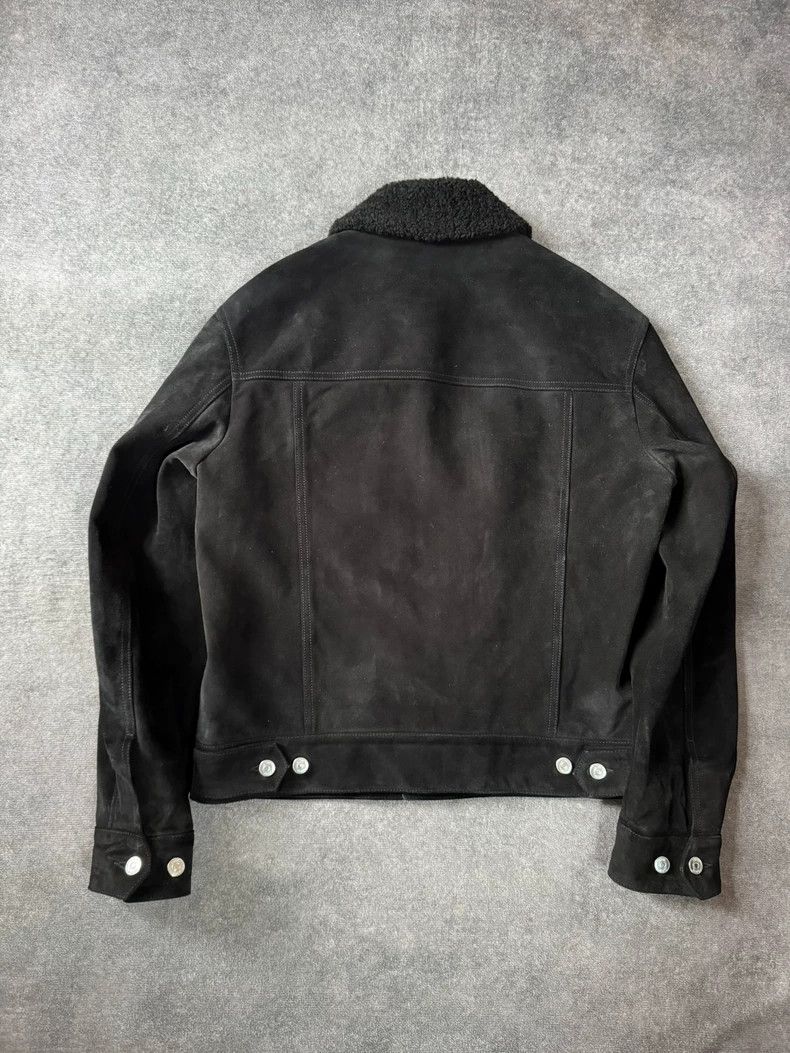 Dior DIOR Black Leather Short Jacket With Collar-yf Size US L / EU 52-54 / 3 - 2 Thumbnail