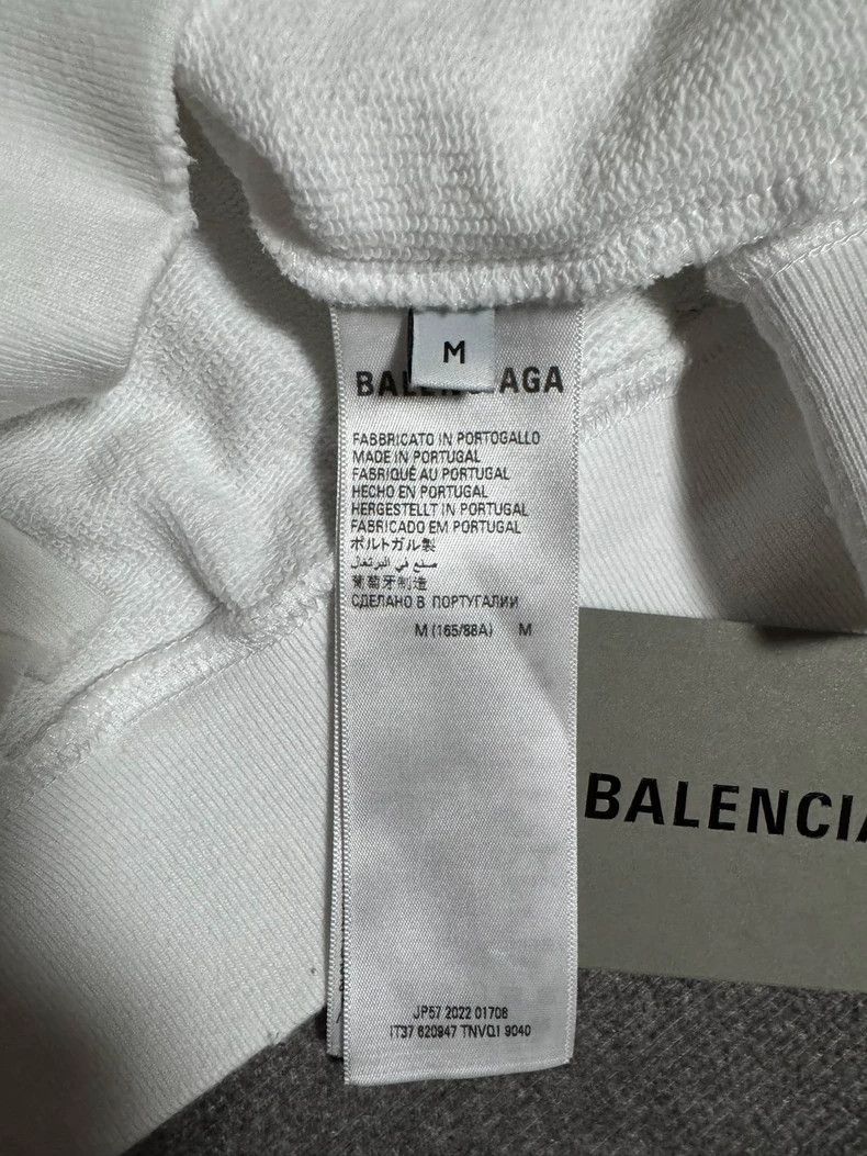 Balenciaga Balenciaga Painted Logo Hoodie OS Size-yf Size US M / EU 48-50 / 2 - 4 Thumbnail