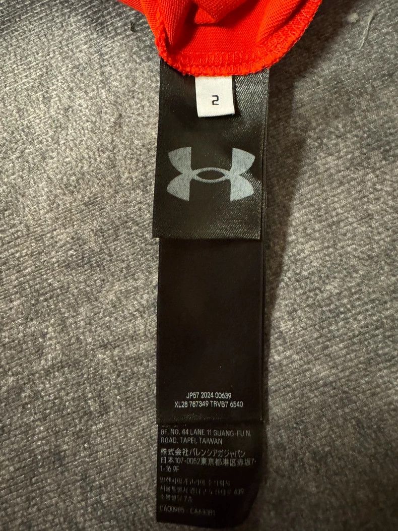 Balenciaga Balenciaga Under Armour Red Short Sleeve Tee-yf Size US S / EU 44-46 / 1 - 4 Thumbnail
