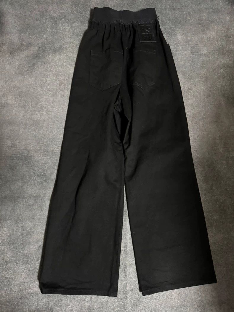 Raf Simons Raf Simons Black Wide-Leg Denim Pants-yf Size US 36 / EU 52 - 2 Thumbnail