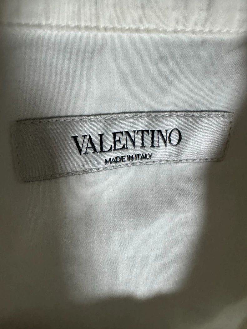 Valentino Valentino Pocket Logo Shirt-yf Size US M / EU 48-50 / 2 - 3 Thumbnail
