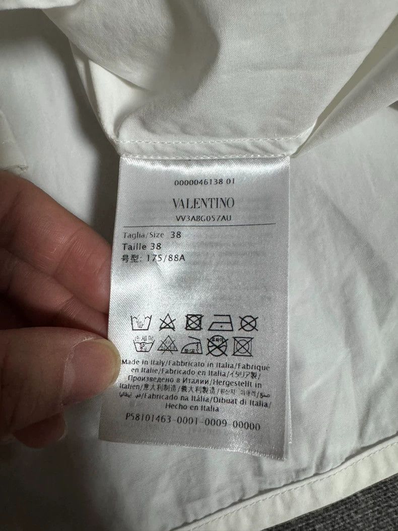 Valentino Valentino Pocket Logo Shirt-yf Size US M / EU 48-50 / 2 - 4 Thumbnail