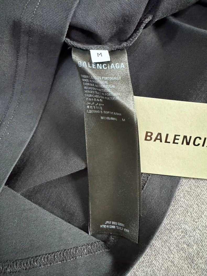 Balenciaga Balenciaga Paris Series Short Sleeve Tee-yf Size US M / EU 48-50 / 2 - 4 Thumbnail