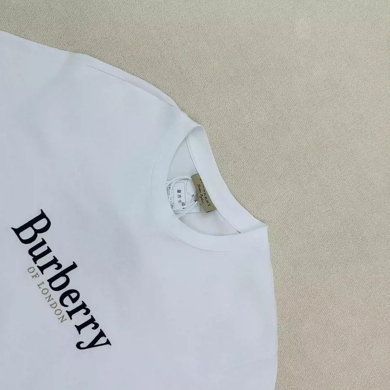 Burberry Burberry Embroidered Logo Short Sleeve T-shirt-yf Size US XL / EU 56 / 4 - 3 Thumbnail