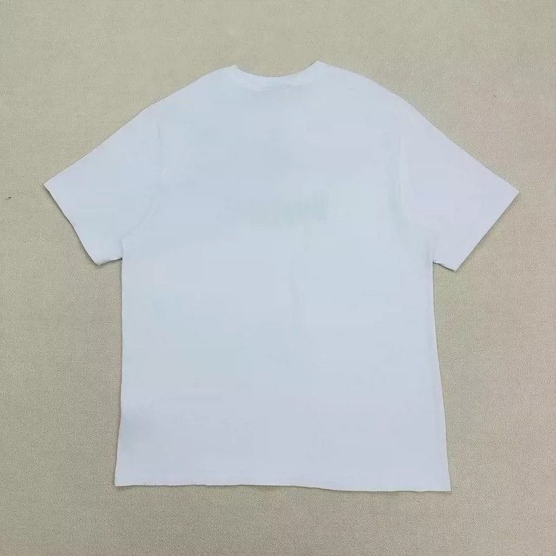 Burberry Burberry Embroidered Logo Short Sleeve T-shirt-yf Size US XL / EU 56 / 4 - 2 Thumbnail