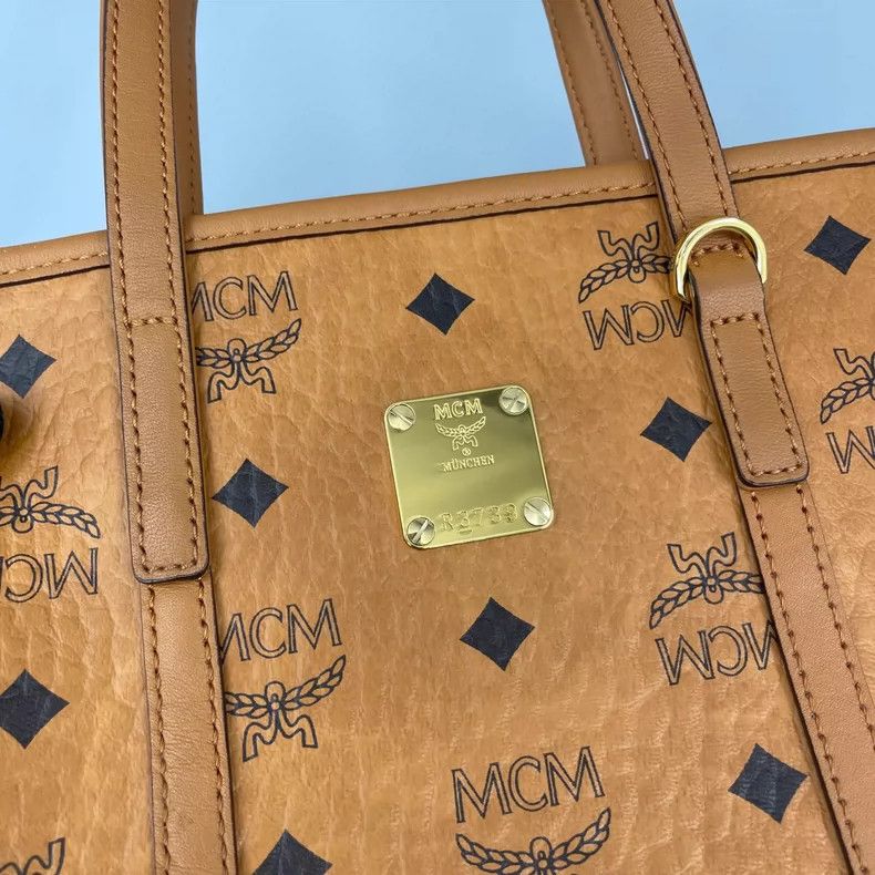 MCM MCM Classic Cognac Color Tote Bag-yf Size ONE SIZE - 6 Thumbnail