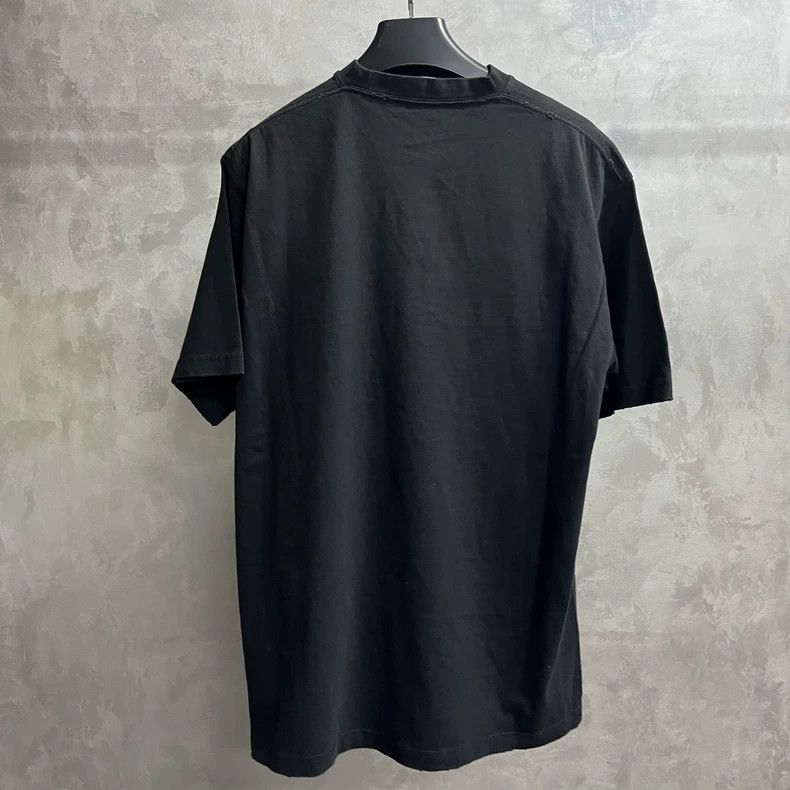Balenciaga Balenciaga Black Logo Short Sleeve T-Shirt-yf Size US XXS / EU 40 - 6 Thumbnail