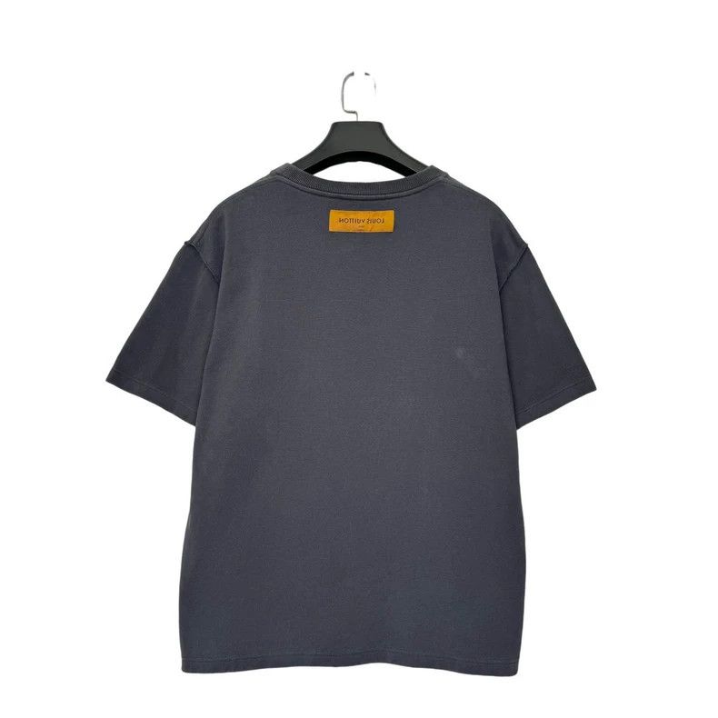 Louis Vuitton Louis Vuitton Embroidered Short Sleeve T-Shirt-yf Size US XL / EU 56 / 4 - 2 Thumbnail