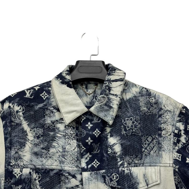 Louis Vuitton Louis Vuitton Denim Short Sleeve Shirt M Size-yf Size US M / EU 48-50 / 2 - 3 Thumbnail