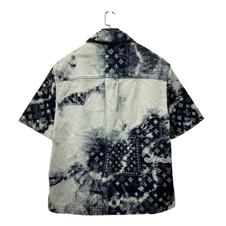 Louis Vuitton Louis Vuitton Denim Short Sleeve Shirt M Size-yf Size US M / EU 48-50 / 2 - 2 Thumbnail