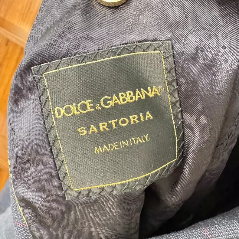 Dolce & Gabbana Dolce & Gabbana Logo Suit Jacket Size 48-yf Size US M / EU 48-50 / 2 - 5 Thumbnail