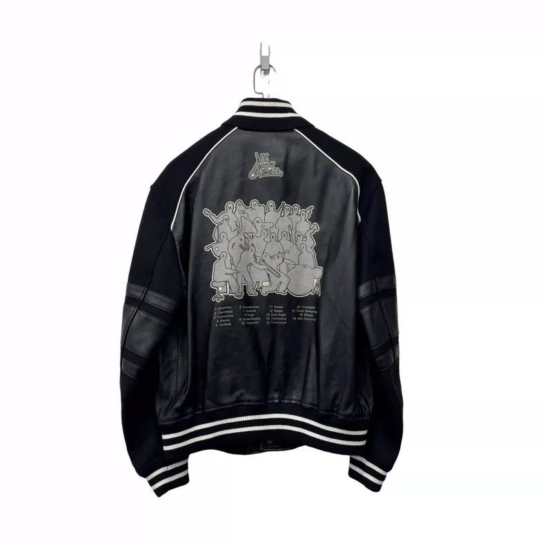 Louis Vuitton Louis Vuitton Black Logo Varsity Jacket-yf Size US L / EU 52-54 / 3 - 2 Thumbnail