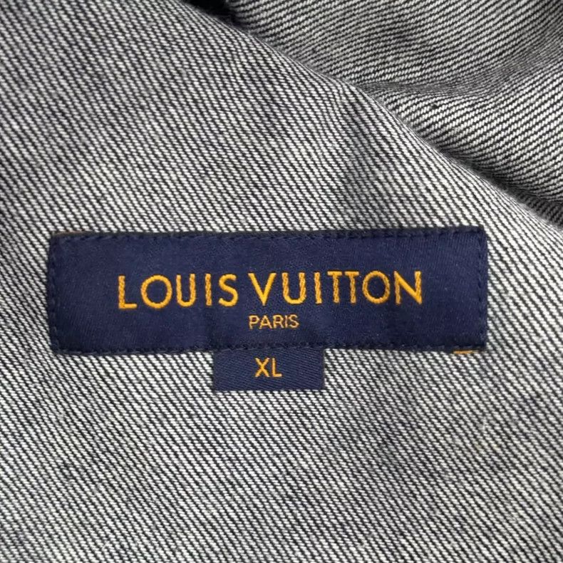 Louis Vuitton Louis Vuitton Short Sleeve Denim Shirt-yf Size US XL / EU 56 / 4 - 5 Thumbnail