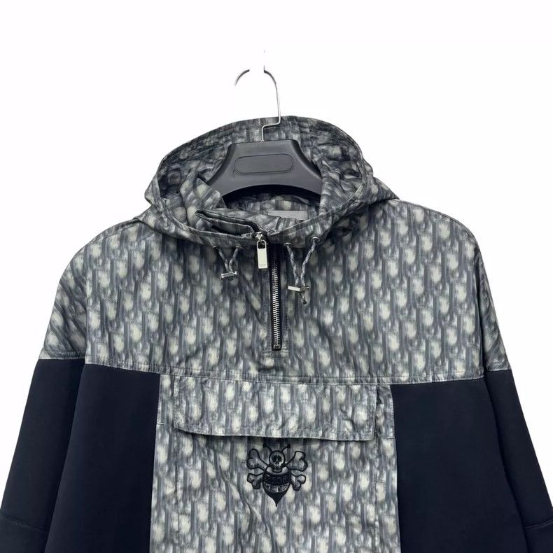 Dior Dior Stussy Logo Print Windbreaker Jacket-yf Size US M / EU 48-50 / 2 - 3 Thumbnail