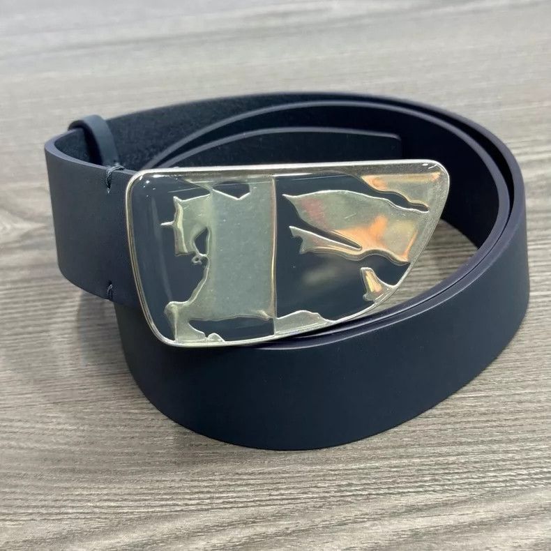 Burberry Burberry Classic Battle Shield Belt 34 Size-yf Size ONE SIZE - 2 Thumbnail