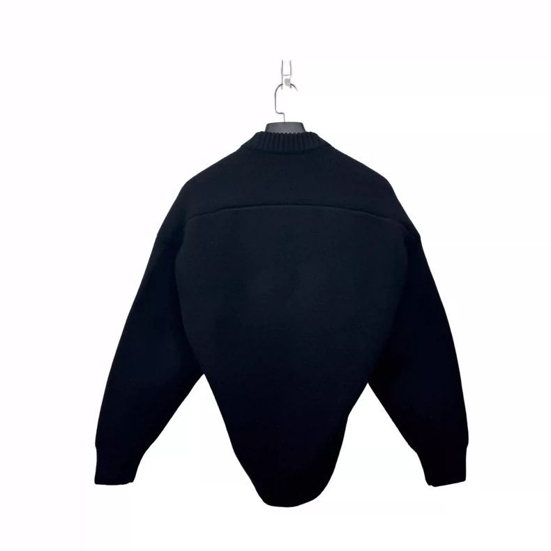 Alexander Wang Alexander Wang Black Oversized Sweater XS-yf Size US XS / EU 42 / 0 - 3 Thumbnail