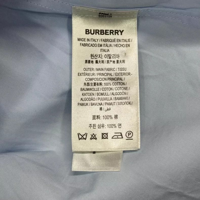 Burberry Burberry Blue Crystal Knight Horse Shirt-yf Size US M / EU 48-50 / 2 - 5 Thumbnail